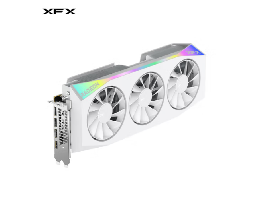 (XFX)AMD RADEON RX 9070 XT OC 16GB Mercury White -New and original