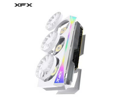 （XFX）AMD RADEON RX 9070 XT OC 16GB Mercury White Magnetic Air-New and original