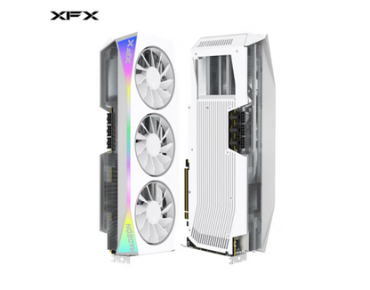 （XFX）AMD RADEON RX 9070 XT OC 16GB Mercury White Magnetic Air-New and original