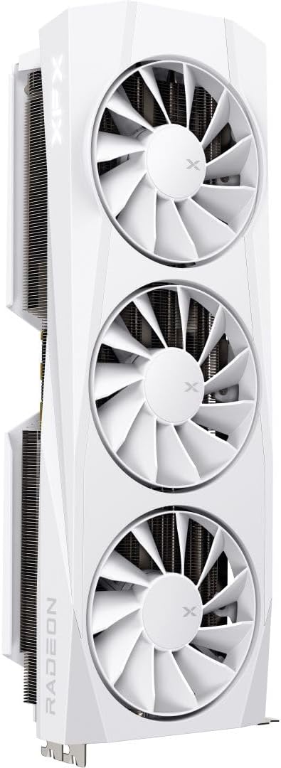 XFX Quicksilver AMD Radeon RX 9070XT White Gaming Edition with 16GB GDDR6-New and original