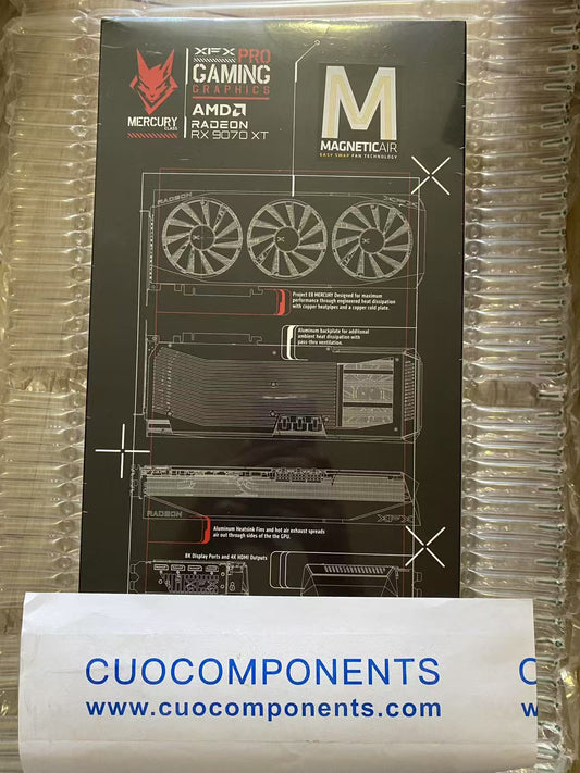 （XFX）AMD RADEON RX 9070 XT OC 16GB Mercury Black Magnetic Air-  New and original