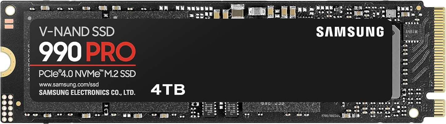 SAMSUNG 990 PRO SSD 4TB , new and original, PCIe 4.0 M.2 2280 Internal Solid State Hard Drive