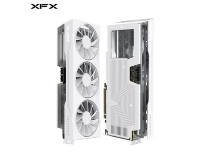 XFX AMD Radeon RX 9070 XT Swift White Triple Fan-New and original