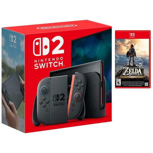 Nintendo Switch 2 Gaming Console with The Legend of Zelda: Breath of The Wild